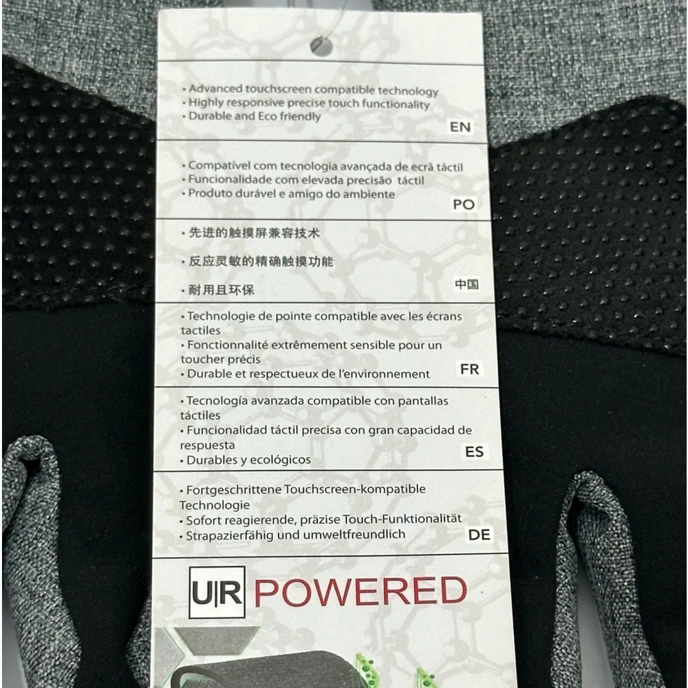 The North Face ||  Women’s E-Tip Touchscreen Gray / black Gloves Xs